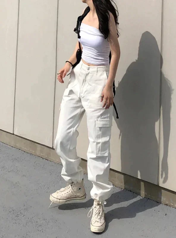 TastyHottie - TROUSERS HIGH WAIST BOUND FEET PANT