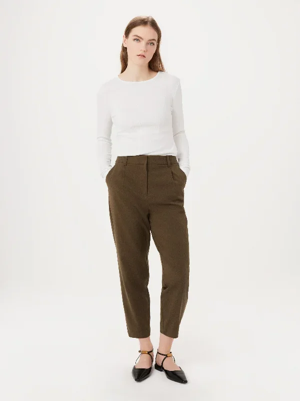 The Amelia Balloon Pant in Dark Khaki