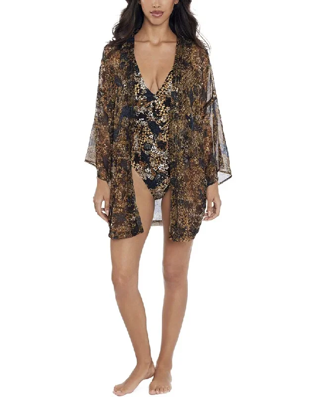 Amoressa Bambu Sriracha Kimono Cover-Up