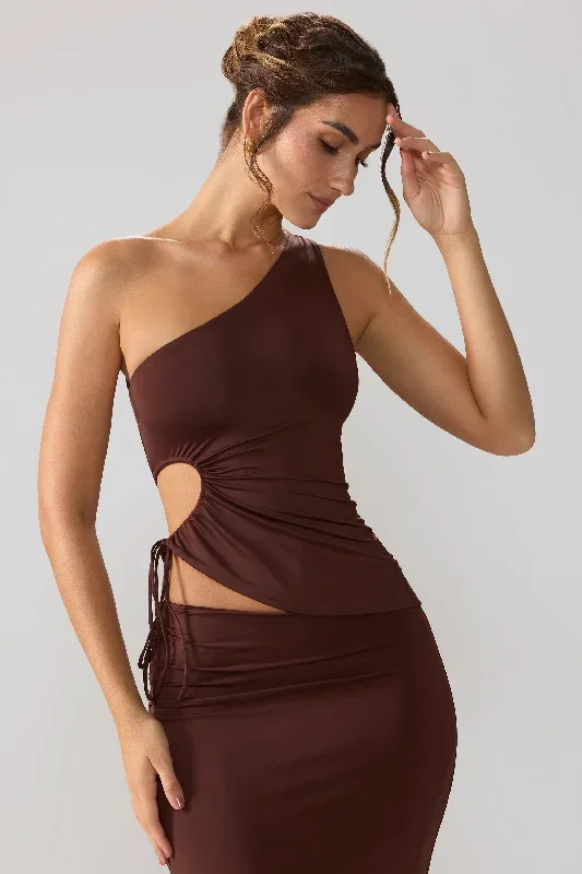 aura-ruched-cut-out-asymmetric-top-espresso