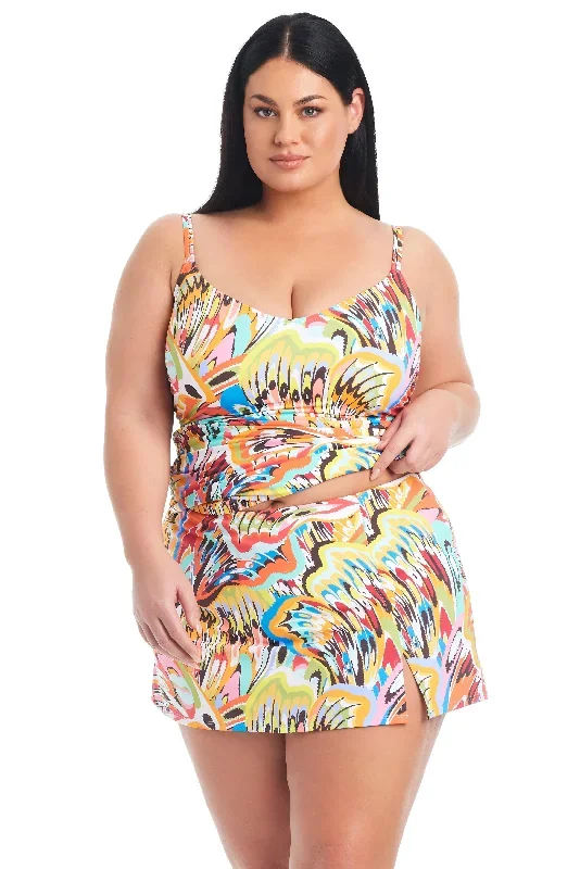 Break The Mold  Plus Size Women's Skirted Bottom