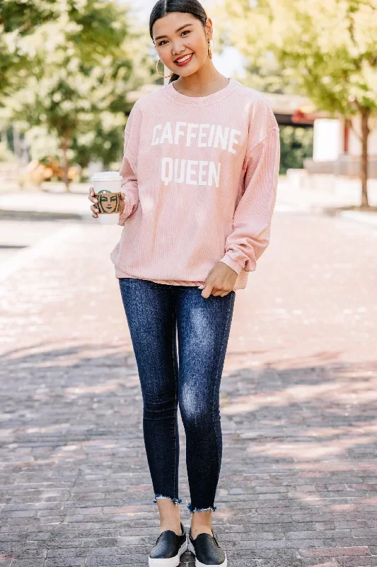 caffeine-queen-blush-pink-corded-graphic-sweatshirt