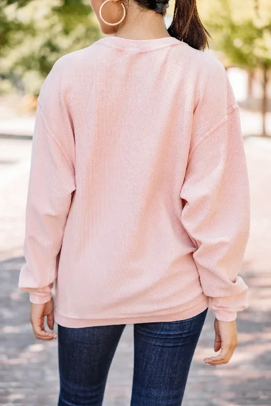 caffeine-queen-blush-pink-corded-graphic-sweatshirt