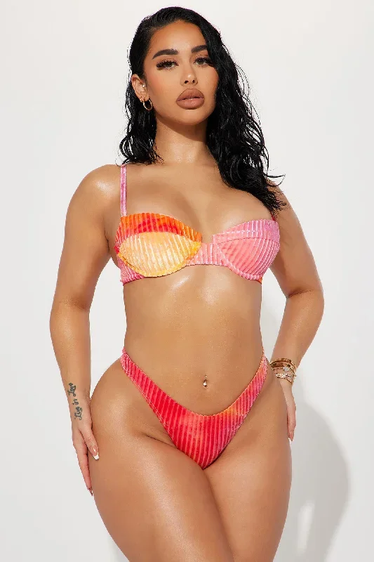 Coney Island 2 Piece Bikini - Pink/combo