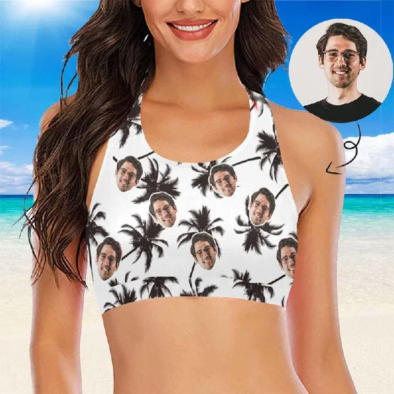 custom-face-cocoa-tree-womens-beach-crop-high-neck-bikini-top