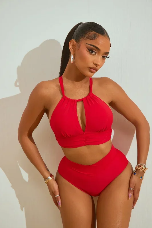 Debbie 2 Piece Bikini - Red