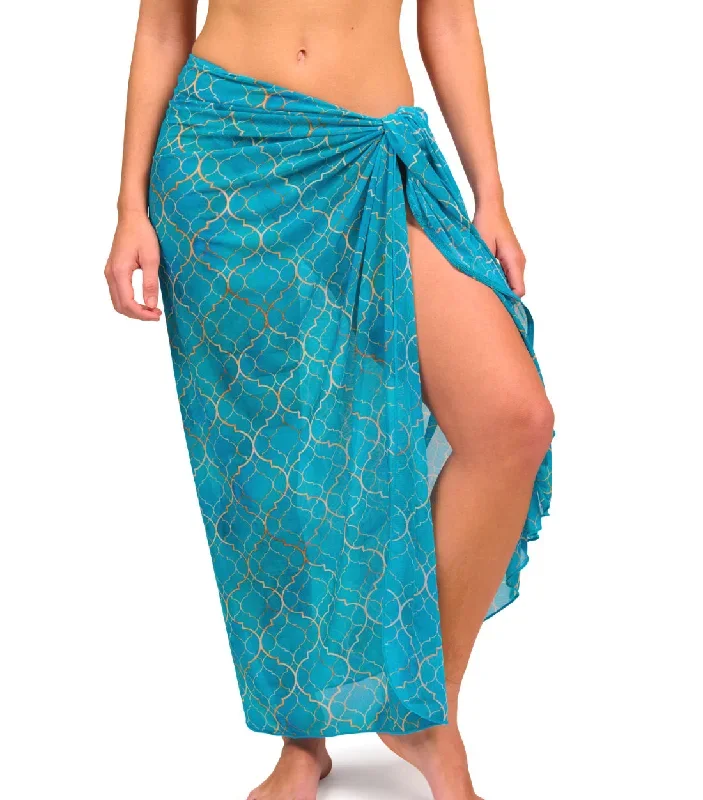 Emerald Tan Through Beach Sarong