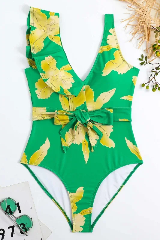 ensemble-de-bikini-vert-imprime-deux-pieces-avec-jupe-de-plage