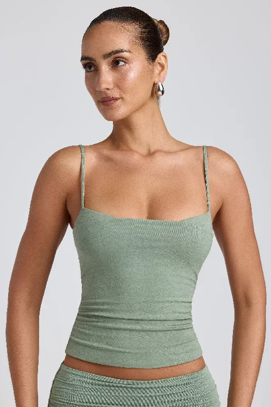 esme-ruched-tank-top-sage-green