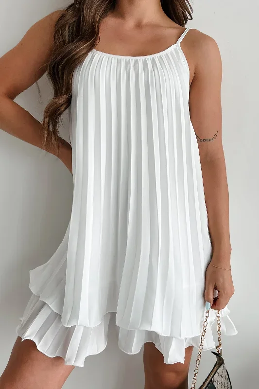 exceptionally-sweet-pleated-tiered-mini-dress-ivory