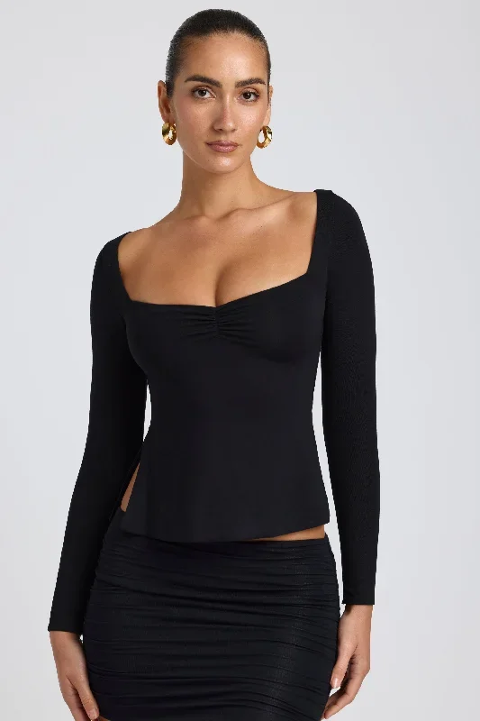 fiora-long-sleeve-top-black