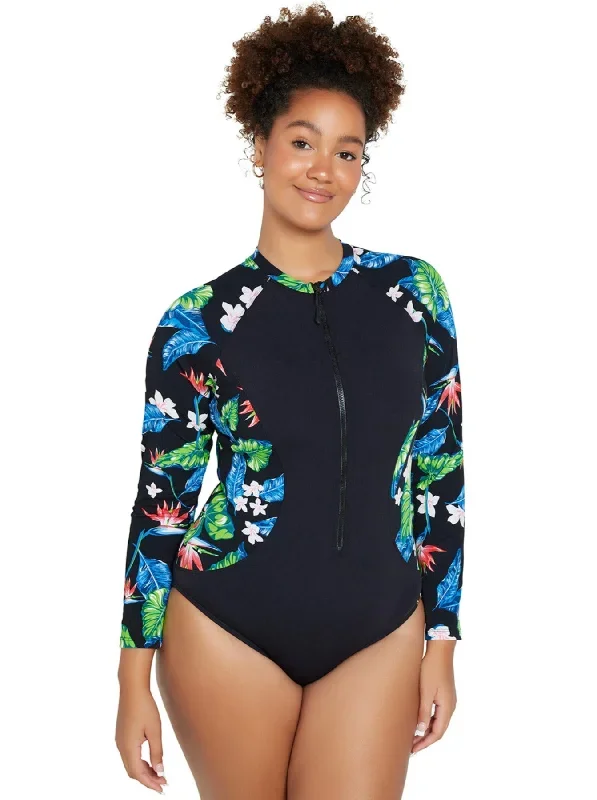 Genevieve Long Sleeve Mastectomy Scuba Suit - Paradise