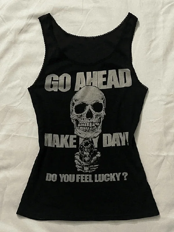 gothic-punk-skull-print-tank-top