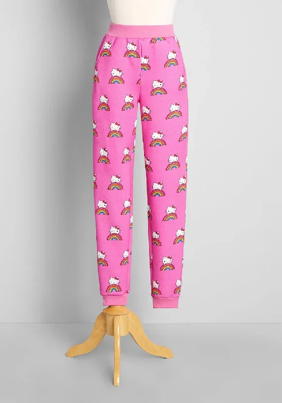 ModCloth x Hello Kitty Sweet As You Please Joggers