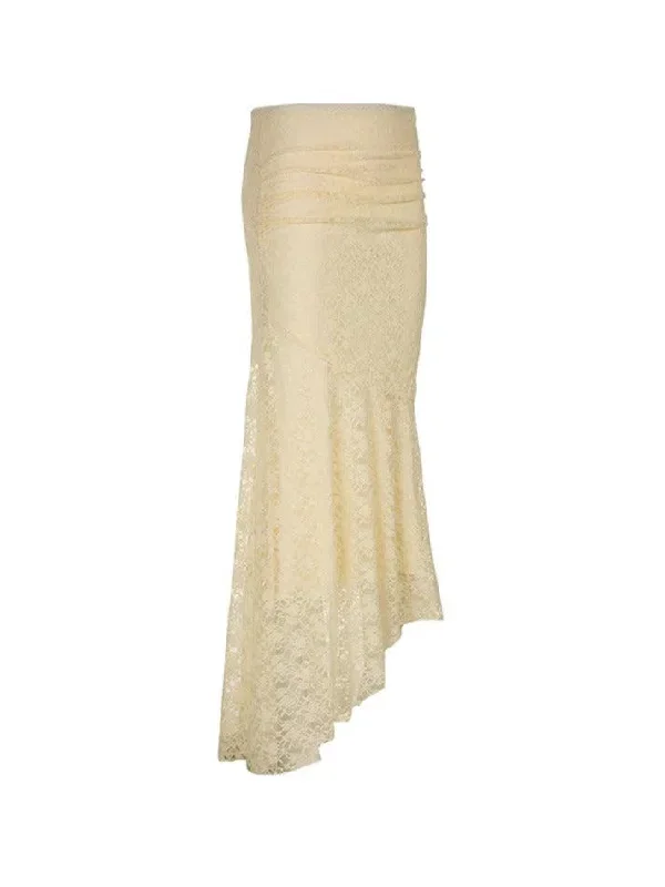 lace-irregular-splice-mermaid-maxi-skirt