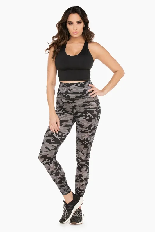 Miracle Jeans® Camo Tummy Control Performance Leggings