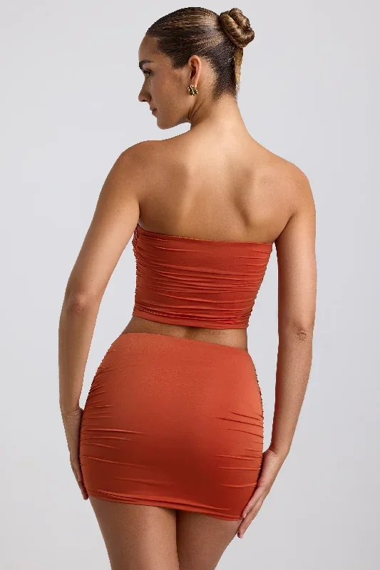 morowa-slinky-jersey-strapless-top-burnt-orange