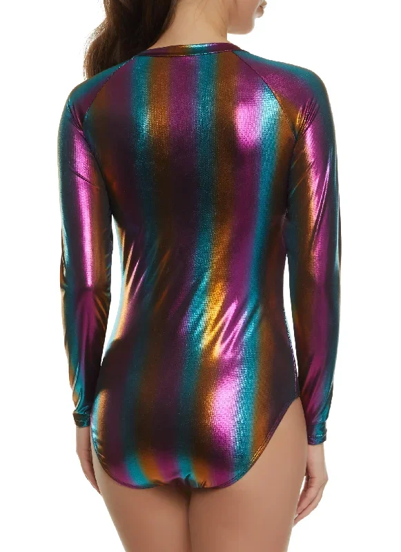 multi-color-metallic-long-sleeve-zip-rash-guard-one-piece-swimsuit-1201074121302