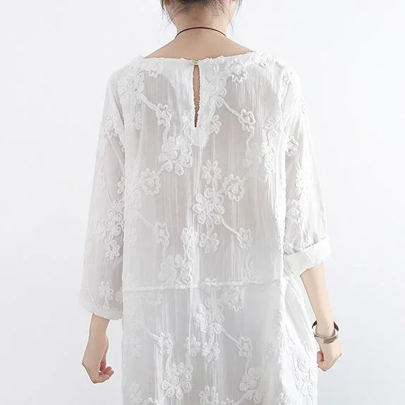 new-white-embroidery-cotton-dresses-plus-size-loose-sundress-vintage-long-sleeve-maxi-dress