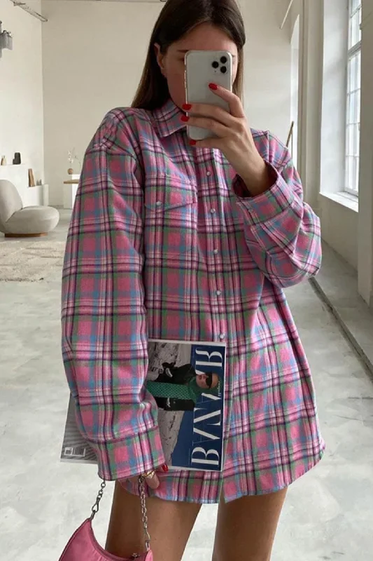 pink-cotton-plaid-blouse