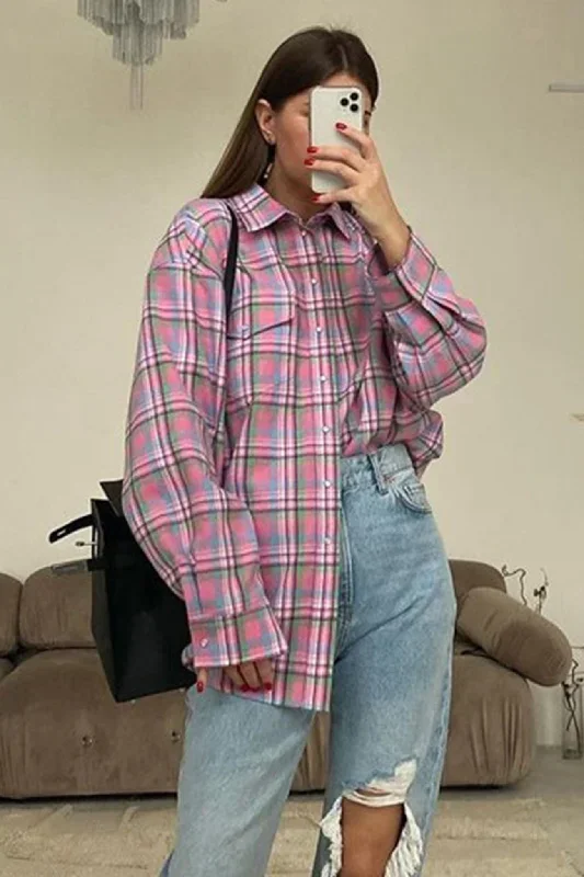 pink-cotton-plaid-blouse