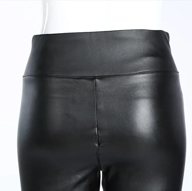 plush-thick-high-waist-pu-slim-slim-leather-pants-slim-leggings