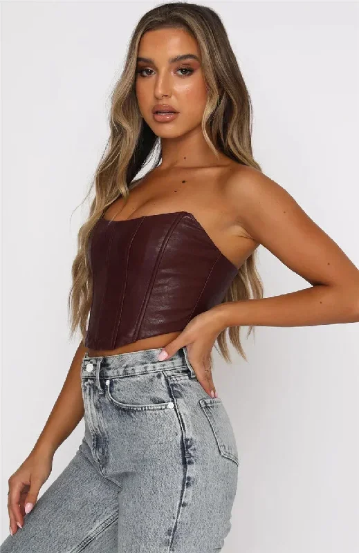 pu-leather-tube-bustiers-corsets-strapless-off-shoulder-tank-vest-bodycon-slim-push-up-outwear-crop-tops