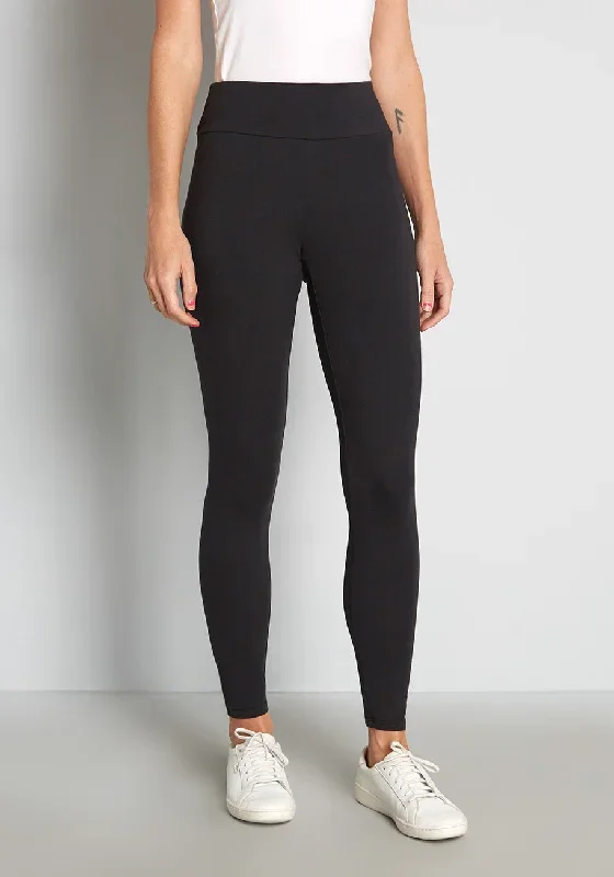 Simple and Sleek High-Waisted Leggings