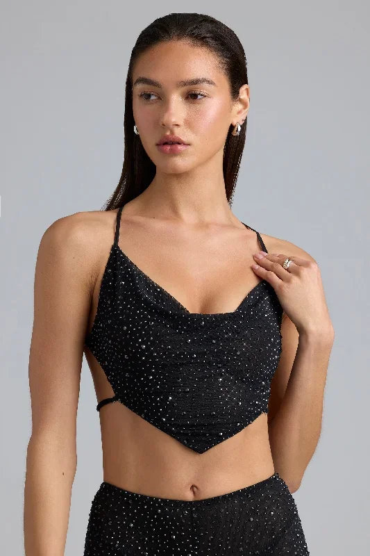 skye-embellished-cowl-neck-crop-top-black