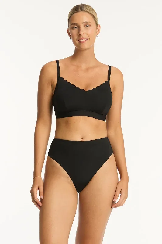 Scallop DD/E Cup Bralette