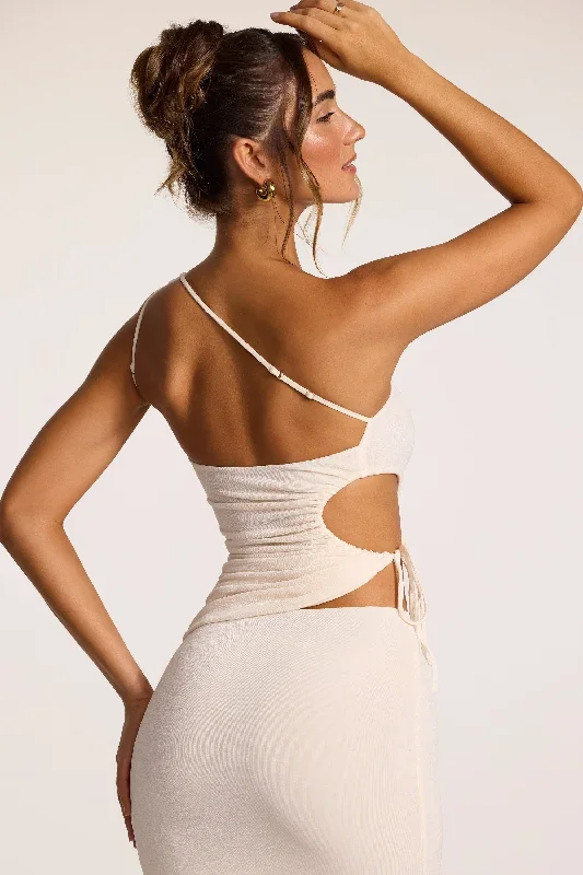 sofia-ruched-cut-out-asymmetric-top-ivory