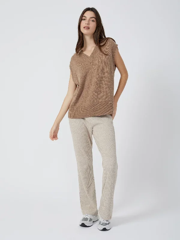 Soft Lounge Tie Waist Trousers