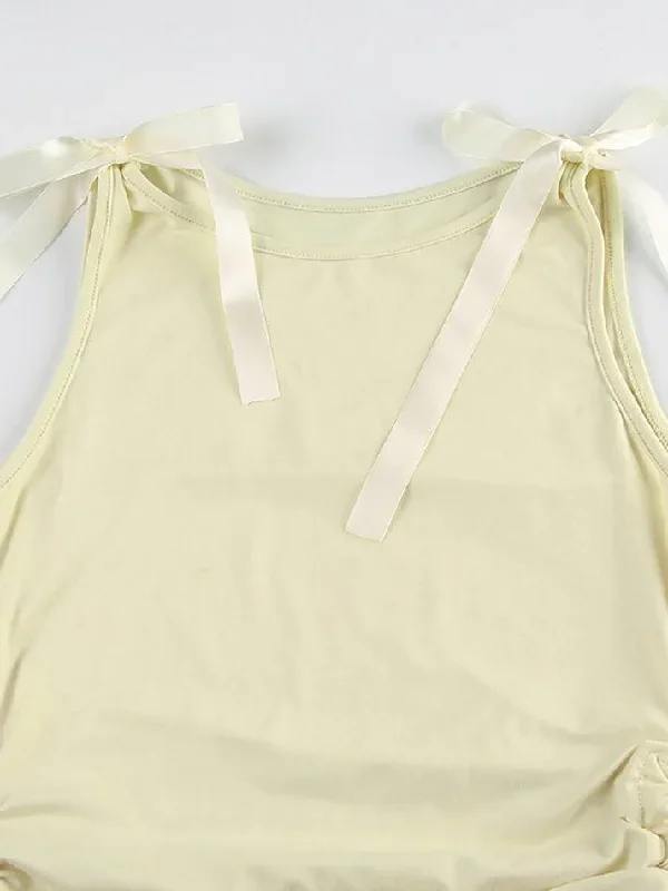 solid-color-webbing-drawstring-tank-top