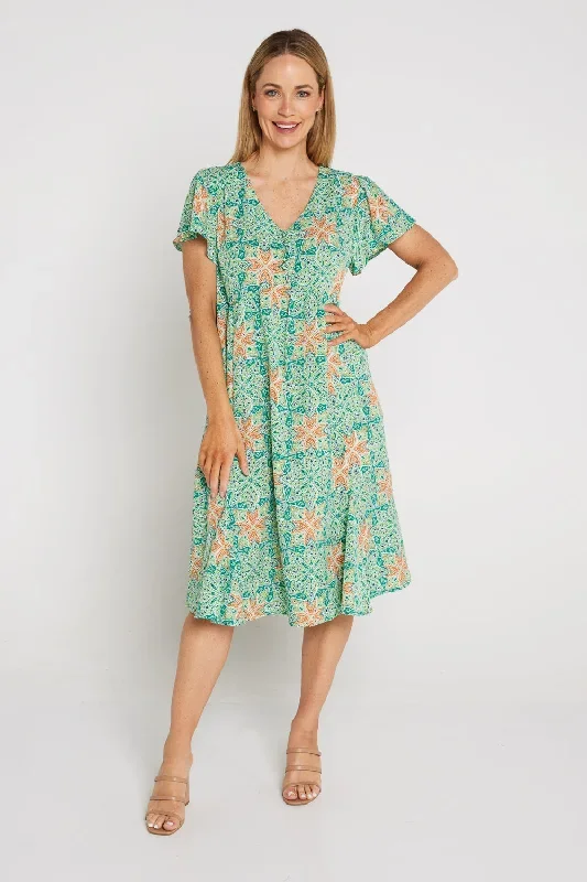 Stace Dress - Marrakesh Mint