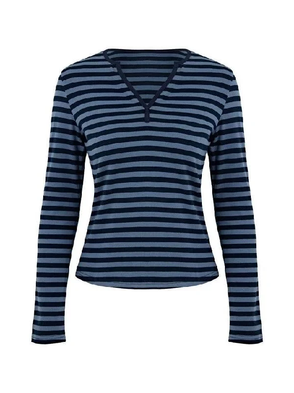 striped-v-neck-long-sleeve-tee