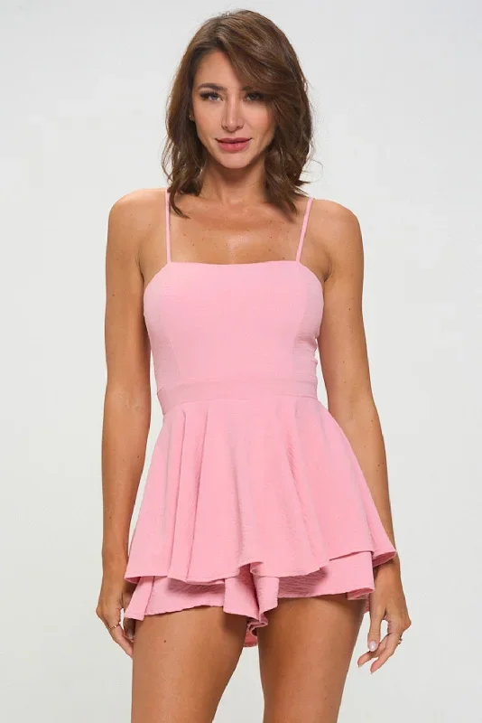 Sunny Days Romper - Rose