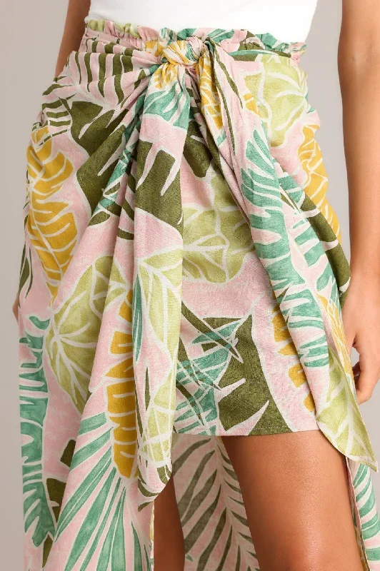 sunshine-retreat-dusty-pink-tropical-print-wrap-skirt