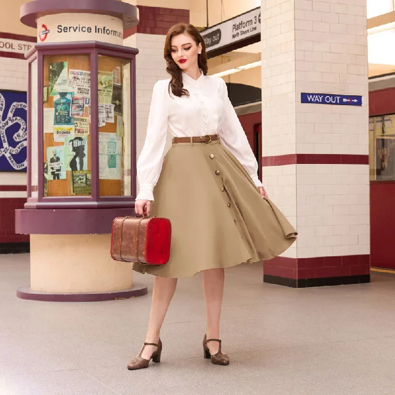 swing-skirt-with-belt-elastic-high-waist-buttons-decorated-skirt-5