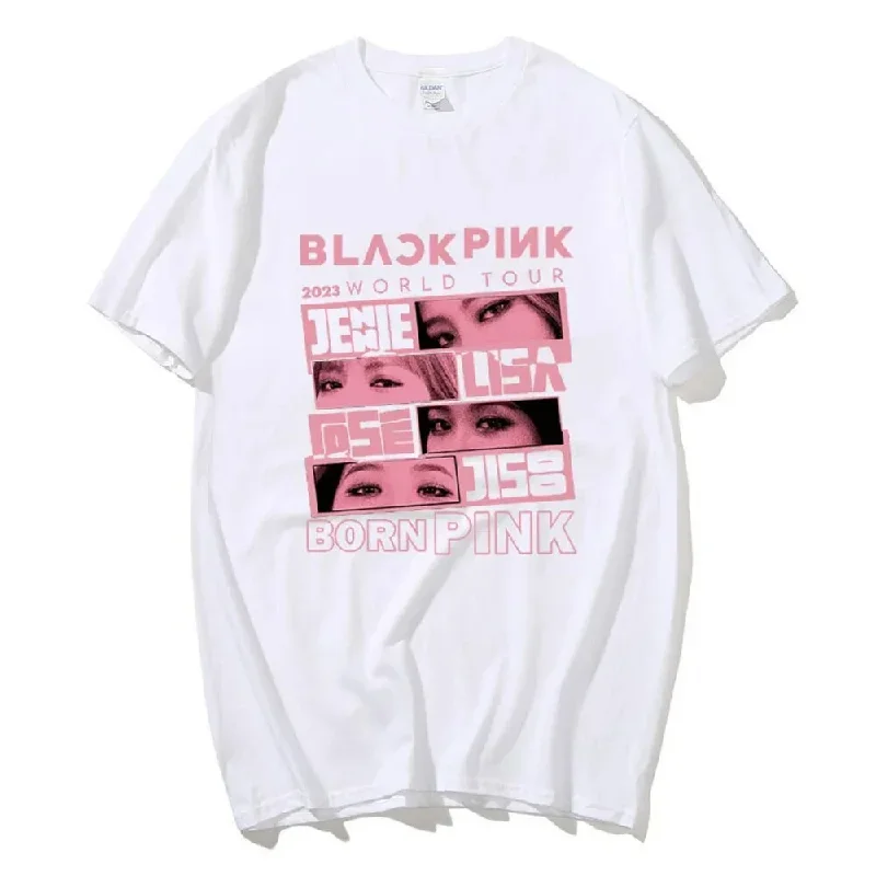 top-women-kpop-black-harajuku-womens-t-shirt-born-pink-2023-printed-couple-round-neck-cotton-short-sleeve-summer-top