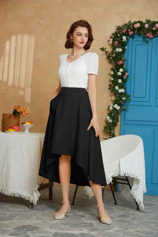 vintage-high-lo-skirt-elastic-waist-flared-a-line-skirt