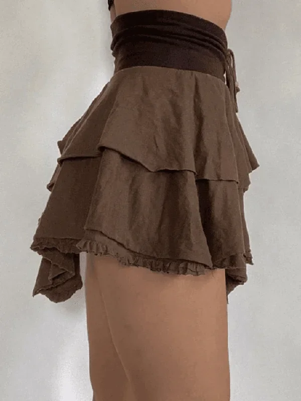 vintage-lace-high-waist-mini-skirts