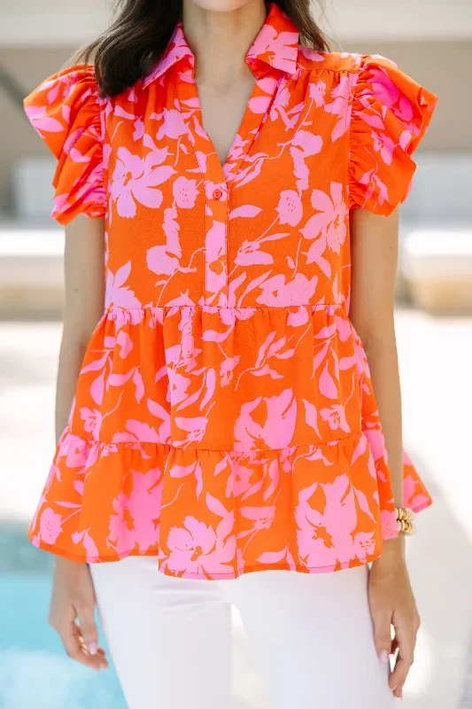 worth-your-while-orange-floral-blouse